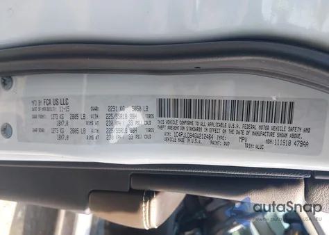 2016 Jeep Cherokee Limited from USA, damaged, VIN 1C4PJLDB4GW212464